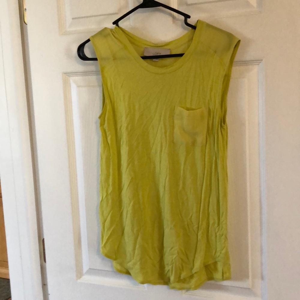 Neon green shirt